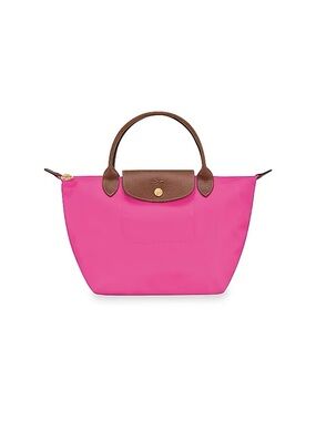 Longchamp small Le Pilage tote (candy pink)
